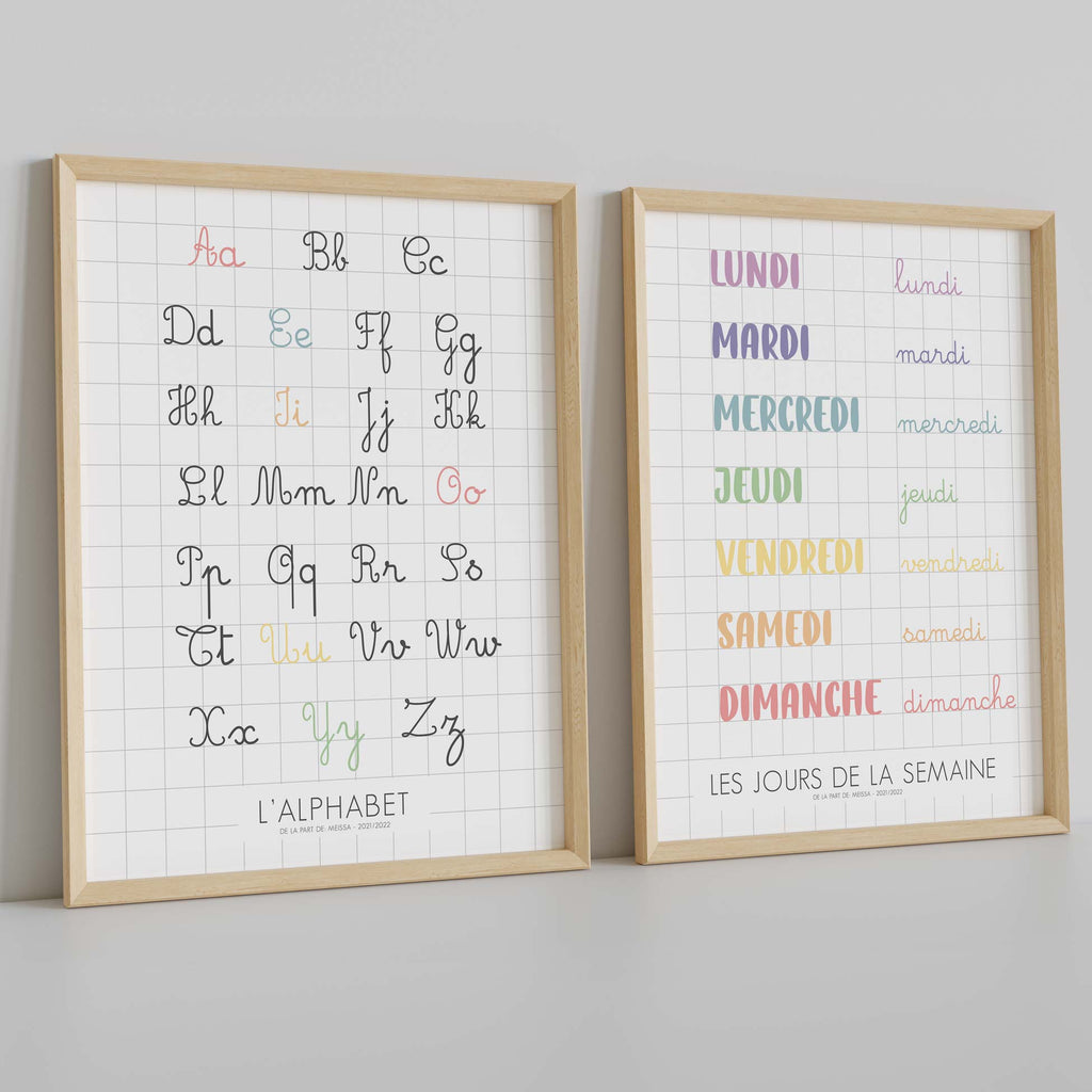 Affiche Scolaire